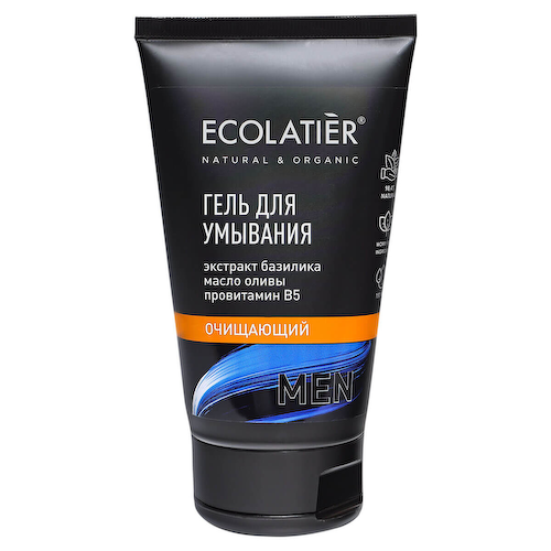 Гель для умывания мужской Очищающий, 150 мл, Ecolatier #1