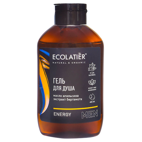 Гель для душа мужской Energy, 400 мл, Ecolatier #1