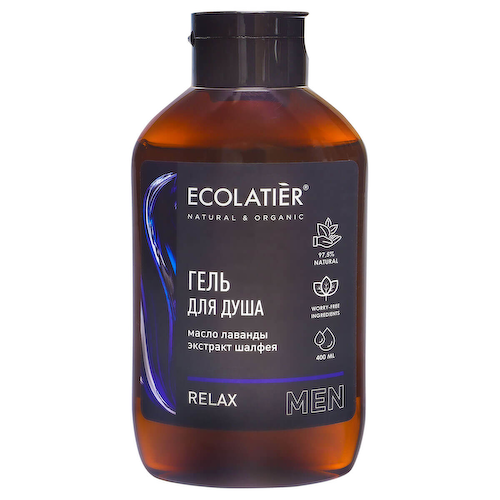 Гель для душа мужской Relax, 400 мл, Ecolatier #1