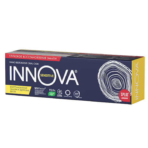 Укрепляющая зубная паста для чувствительных зубов серии INNOVA "Восстановление эмали и здоровье десен", 75 мл, INNOVA #1