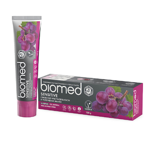 Зубная паста Sensitive, 100 гр, Biomed #1