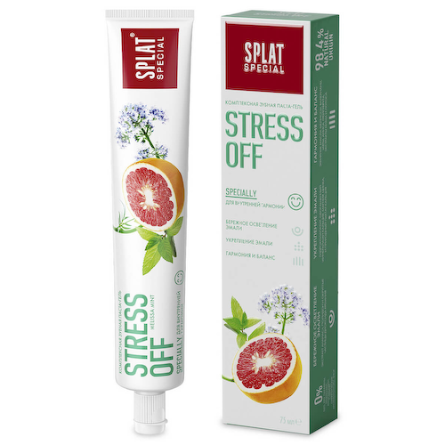 Зубная паста Stress Off, 75 мл, SPLAT Special #1