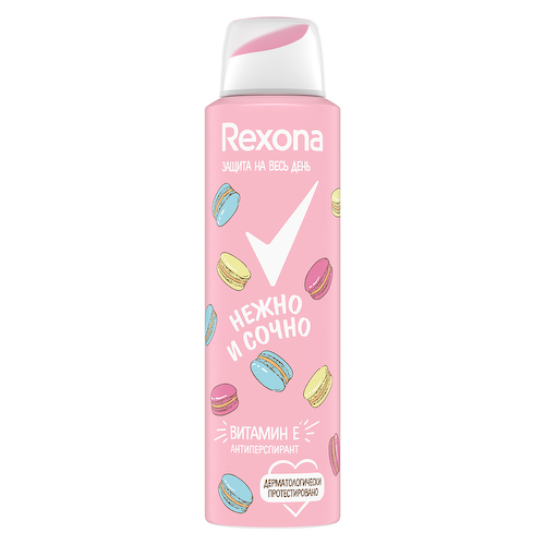 Дезодорант антиперспирант Нежно и сочно, спрей, 150 мл, Rexona #1