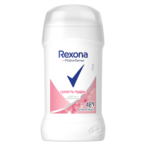 Дезодорант антиперспирант Сухость пудры, карандаш, 40 мл, Rexona #1