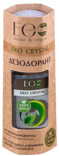 Дезодорант для тела DEO CRYSTAL "Натуральный", 50 мл, Ecolatier #1