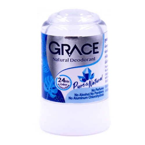 Дезодорант кристаллический натуральный 100 %, 70 гр, Grace #1