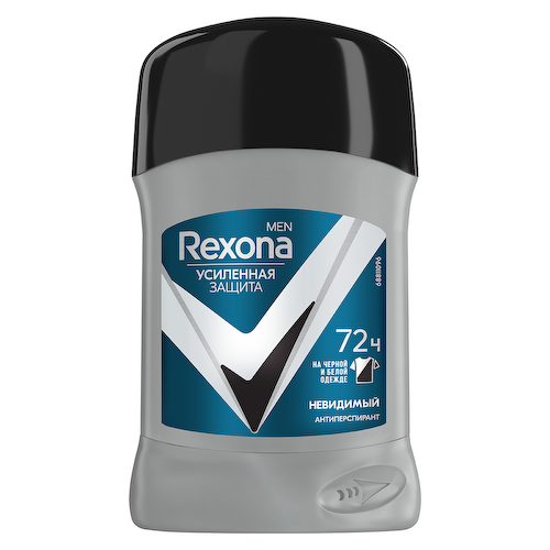 Дезодорант-антиперсперант мужской Невидимый, карандаш, 50 мл, Rexona Men #1