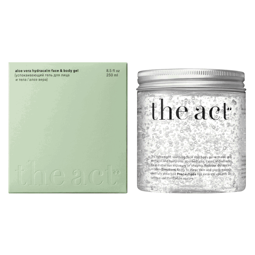 Успокаивающий гель для лица и тела/алоэ вера, 250 мл, The Act #1