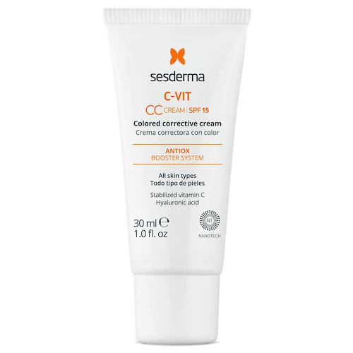 C-VIT Крем корректирующий тон кожи с витамином С SPF 15, 30 мл, Sesderma #1