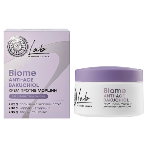 Крем против морщин LAB Biome Anti-age для чувствительной кожи, 50 мл, Natura Siberica #1