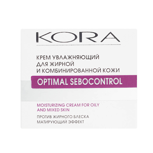 Крем увлажняющий для жирной и комбинированной кожи, 50 мл, Kora #1