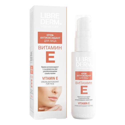 Крем-антиоксидант для лица увлажняющий Витамин Е Vitamin Care, 50 мл, Librederm #1