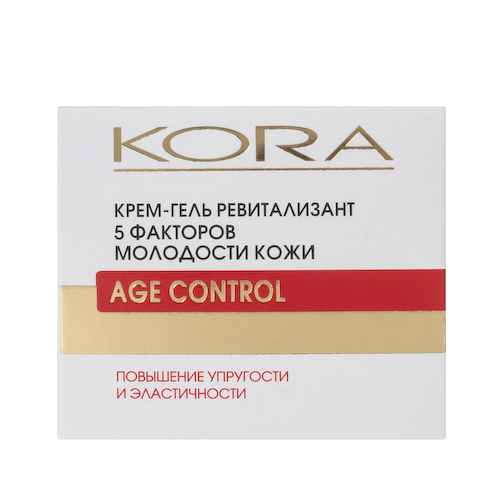 Крем-гель ревитализант. 5 факторов молодости кожи, 50 мл, Kora #1