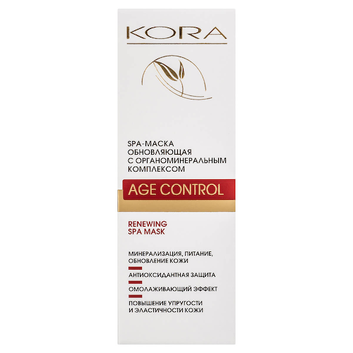 SPA-маска обновляющая с органоминеральным комплексом для лица, 100 мл, Kora #1