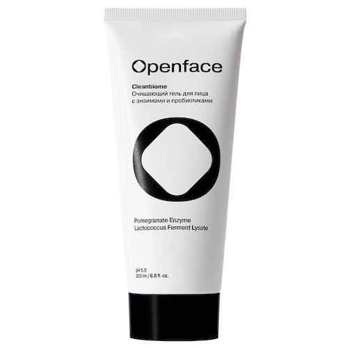 Cleanbiome Очищающий гель для лица с энзимами и пробиотиками, 200мл, Openface #1