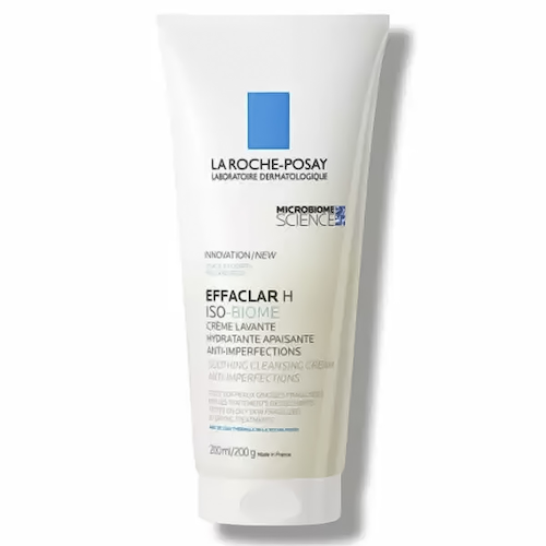 EFFACLAR H ISO-BIOME Очищающий успокаивающий крем-гель для пересушенной проблемной кожи,  200 мл, LA ROCHE POSAY #1