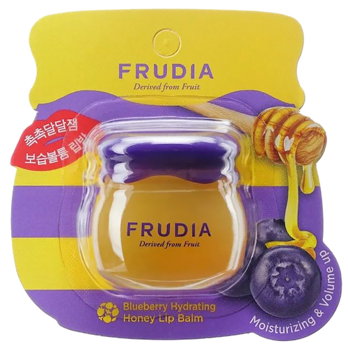Бальзам для губ увлажняющий с черникой и медом, 10 г, Frudia #1