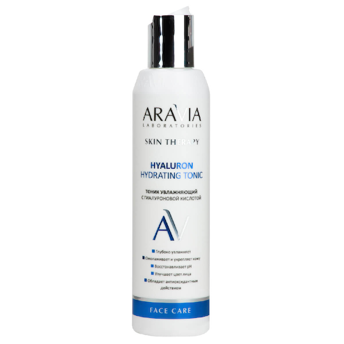 "ARAVIA Laboratories" Тоник увлажняющий с гиалуроновой кислотой Hyaluron Hydrating Tonic, 200 мл #1