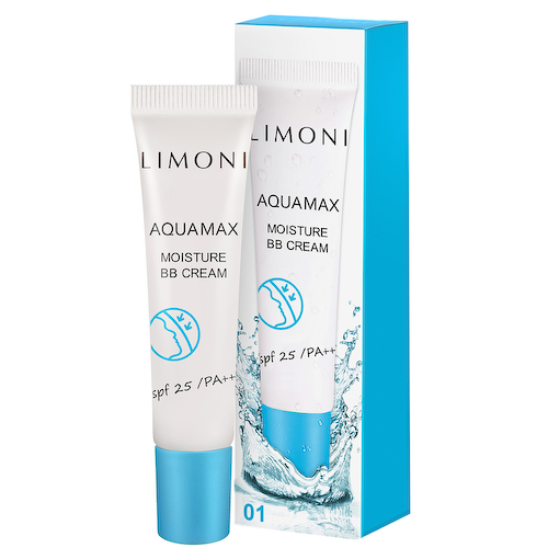 LIMONI ББ крем для лица увлажняющий тон №1 Aquamax Moisture BB Cream 15ml #1