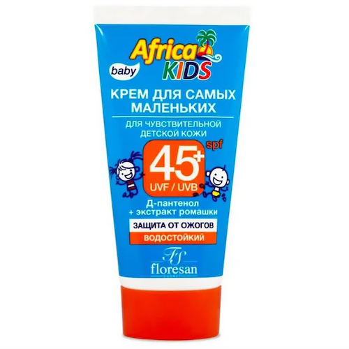 Детский крем солнцезащитный  для самых маленьких SPF45, 50 мл, FLORESAN #1