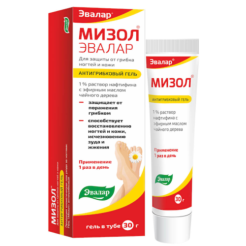 Мизол гель, туба, 30 гр, Эвалар #1