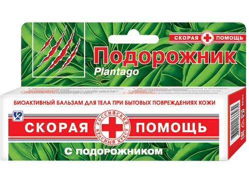 Подорожник бальзам для ран, 35 мл, Скорая Помощь #1