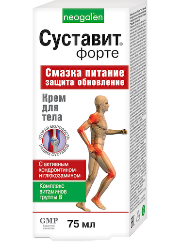 Суставит Форте крем для тела, 75 мл, Неогален #1
