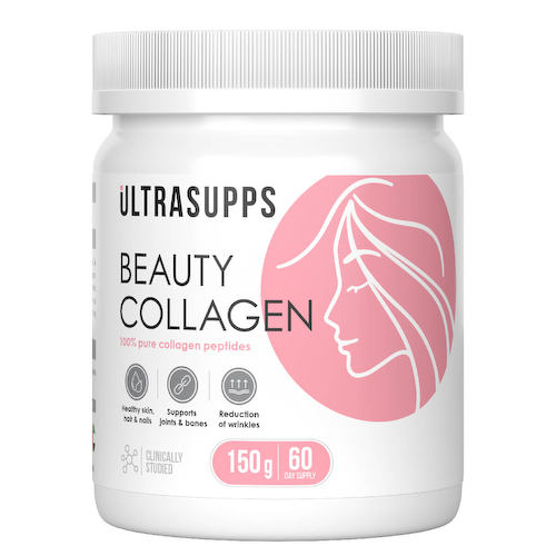 Бьюти коллаген пептиды, 150 г, Ultrasupps #1