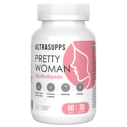 Мультивитамины для женщин, 60 таблеток, Ultrasupps #1