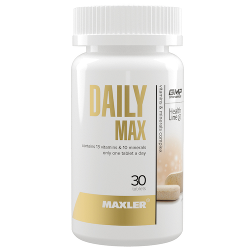 Витамины и минералы Daily Max, 30 таблеток, MAXLER #1