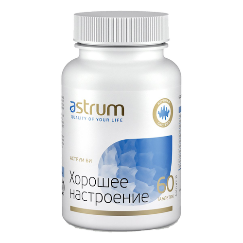 Аструм Би Хорошее настроение, 60 таблеток, Astrum #1
