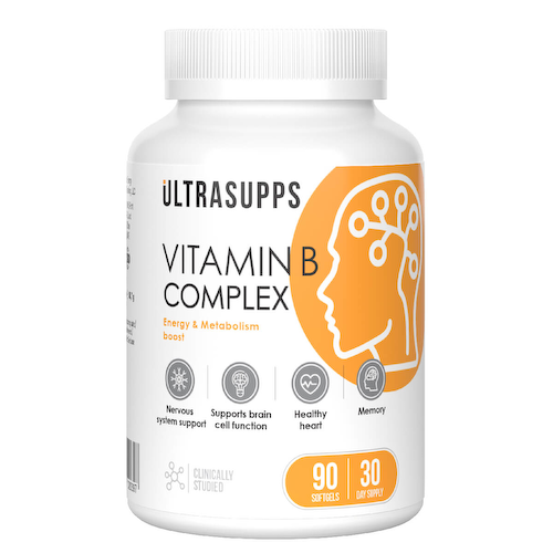 Витамины группы В, 90 капсул, Ultrasupps #1
