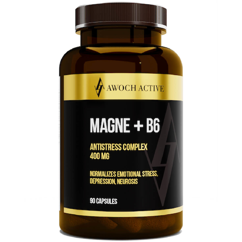 Магний + В6, 90 капсул, AWOCHACTIVE #1