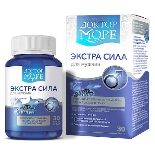 Экстра Сила, 30 капсул, Доктор Море #1