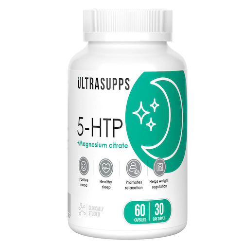 5-НТР, 60 капсул, Ultrasupps #1