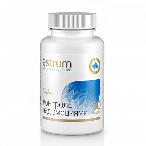 Контроль над эмоциями, 60 капсул, Astrum #1