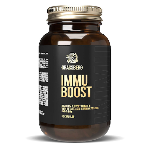 Immu Boost (для иммунитета, антиоксидант), 60 капсул, GRASSBERG #1