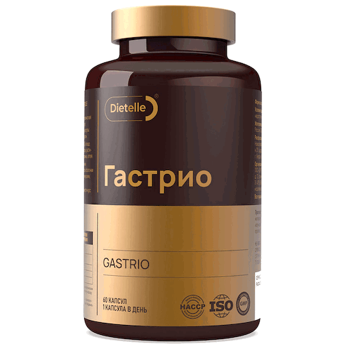 Гастрио, 60 капсул, Dietelle #1