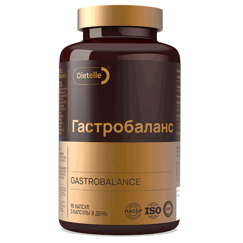 Гастробаланс, 90 капсул, Dietelle #1