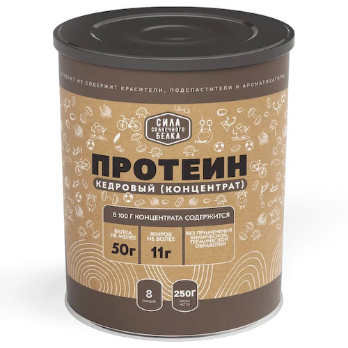 Кедровый протеин, 250 г, Оргтиум #1