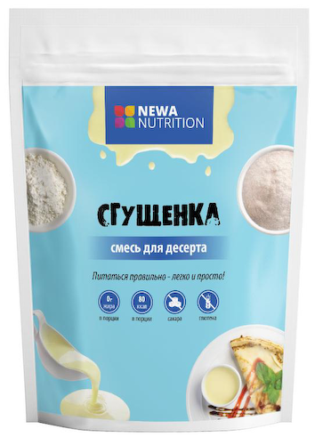 Смесь сухая для десерта "Сгущенка", 150 г, Newa Nutrition #1