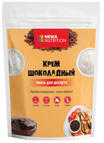 Смесь сухая для шоколадного крема, 150 гр, Newa Nutrition #1