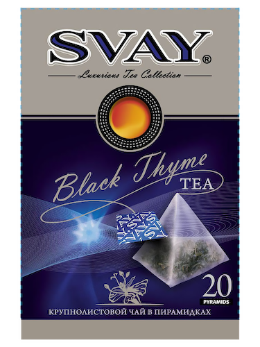 Чай Black Thyme, 20*2,5 г, Svay #1