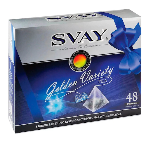 Чай Golden Variety, 48 пирамидок, Svay #1