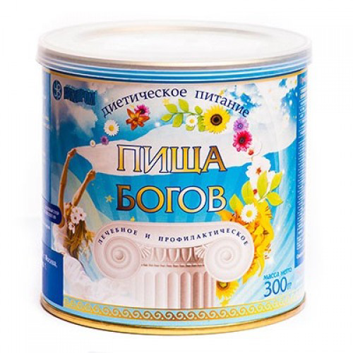 Соево-белковый коктейль, вкус «Клубника», 300 гр, Пища богов #1
