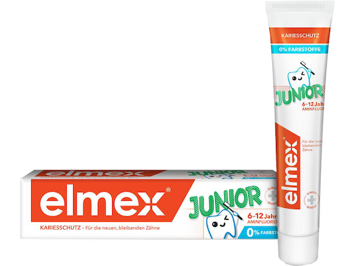 Детская зубная паста Junior от 6 до 12 лет, 75 мл, Elmex #1