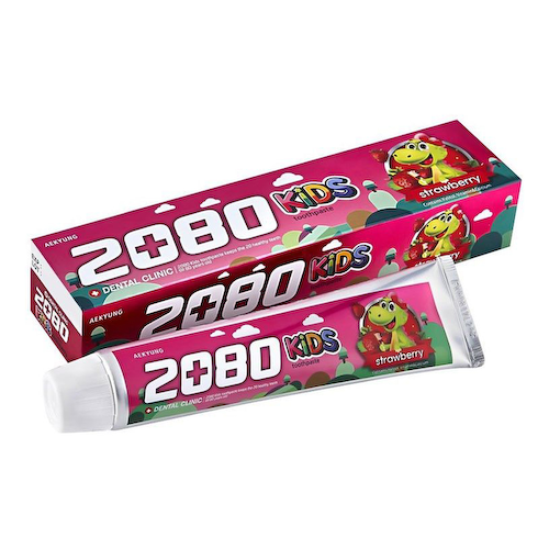 Детская зубная паста Клубника, 2+, 80 г, DC 2080 #1