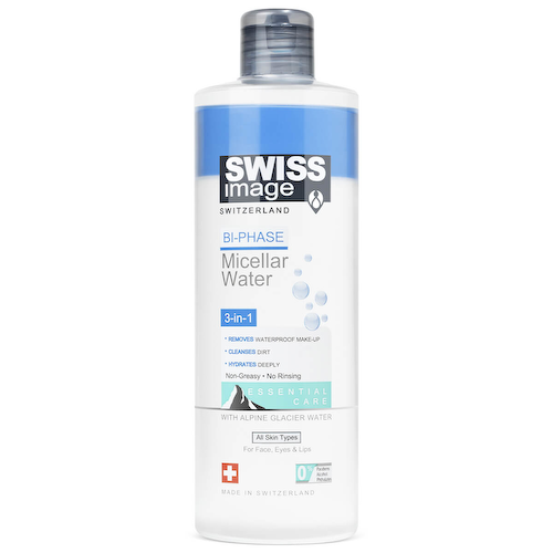 Двухфазная мицеллярная вода 3в1, 400 мл, Swiss Image #1
