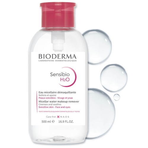Sensibio H2O Мицеллярная вода для чувствительной кожи с помпой, 500 мл, Bioderma #1