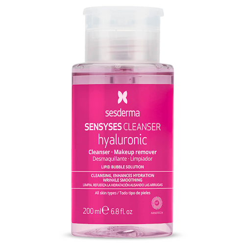 SENSYSES Hyaluronic Лосьон липосомальный увлажняющий антивозрастной для снятия макияжа, 200 мл, Sesderma #1